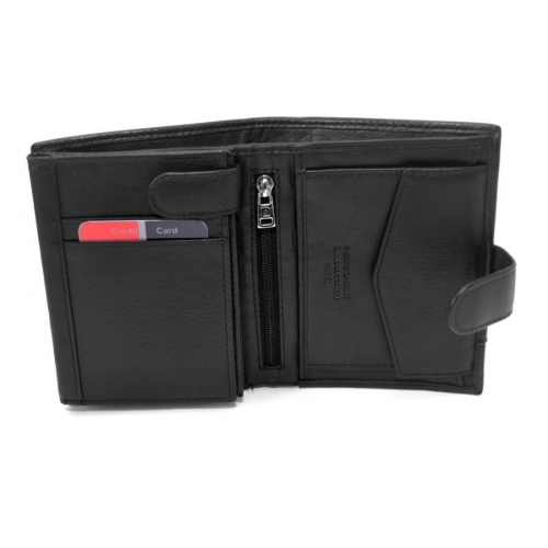 PIERRE CARDIN skórzany portfel męski 326A * ochrona RFID